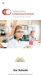 Mobile Screenshot of christianschools.org.au